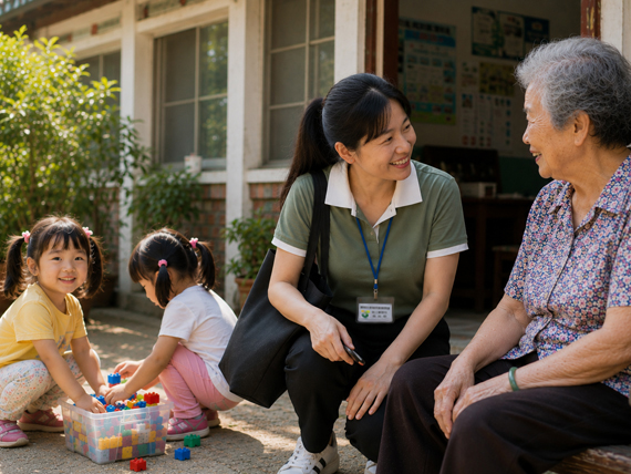 一聲「老師」，是在地關係慢慢累積出來的信任