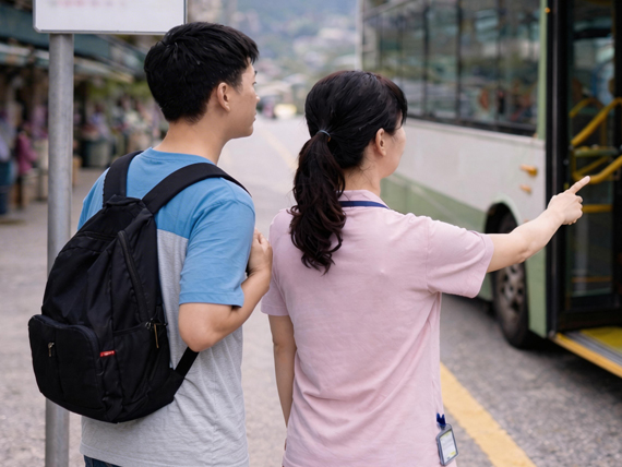 自己搭公車來的那一天｜阿祥的故事